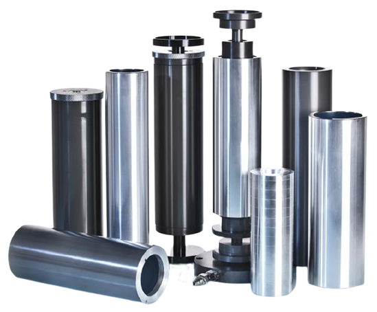 Wink metaliniai spaudos cilindrai ir gilzės